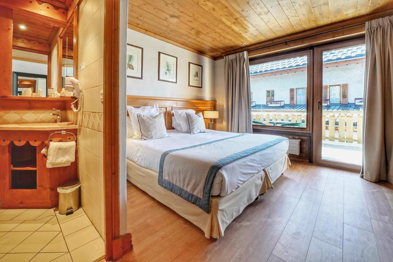 Au Vieux Moulin Hotell Megève Exteriör bild