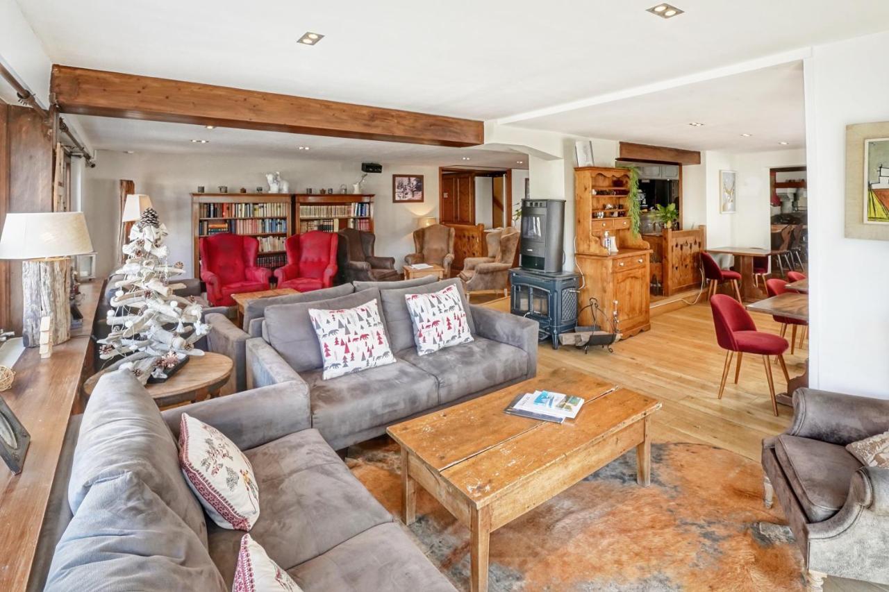 Au Vieux Moulin Hotell Megève Exteriör bild