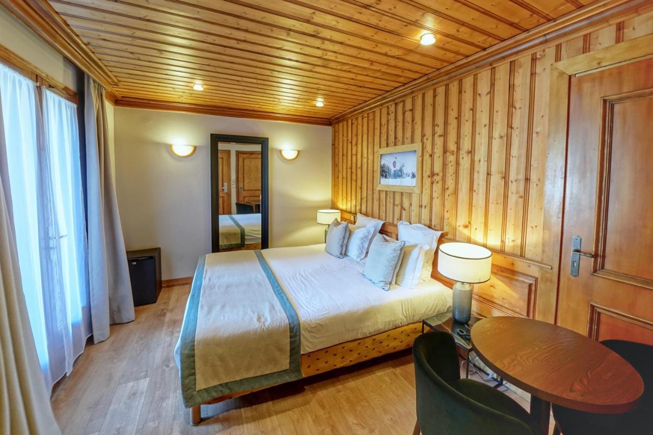 Au Vieux Moulin Hotell Megève Exteriör bild