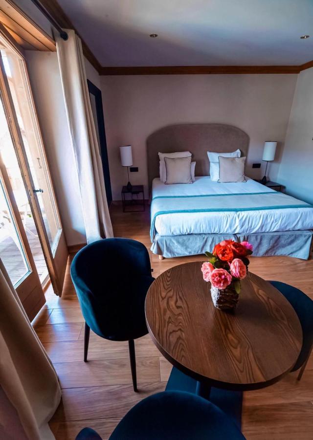 Au Vieux Moulin Hotell Megève Exteriör bild