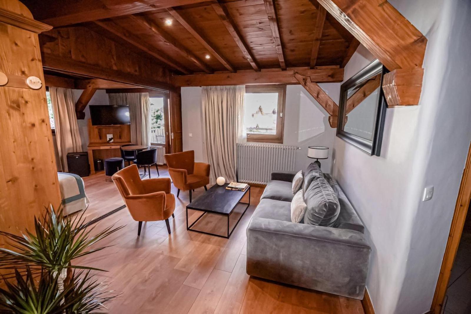 Au Vieux Moulin Hotell Megève Exteriör bild