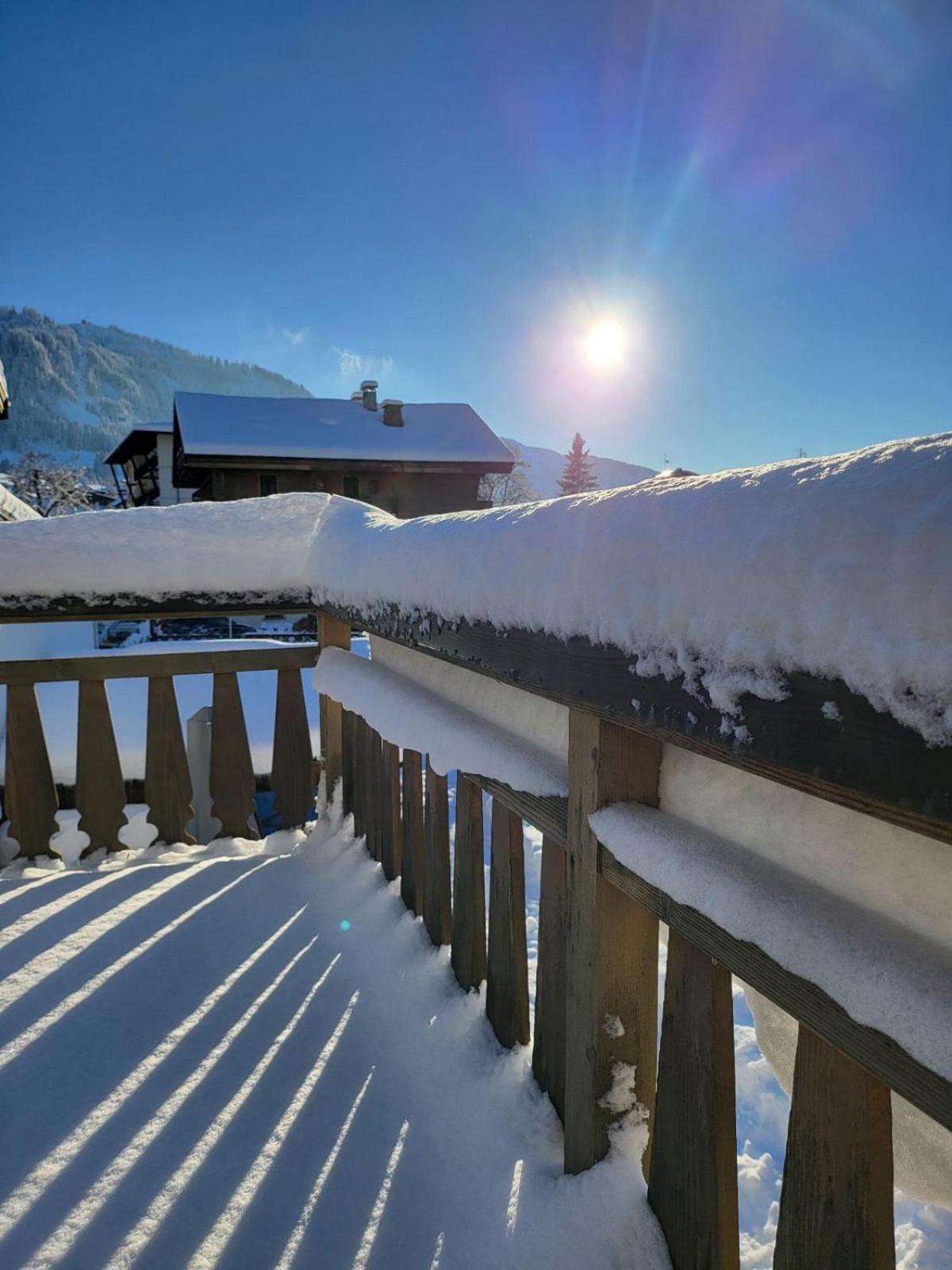 Au Vieux Moulin Hotell Megève Exteriör bild