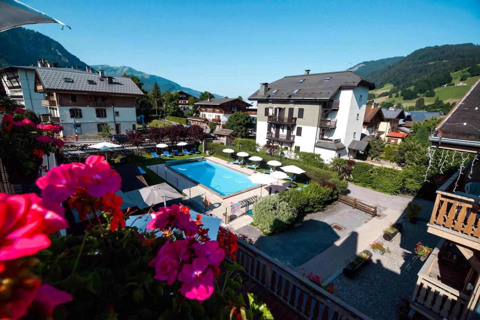 Au Vieux Moulin Hotell Megève Exteriör bild