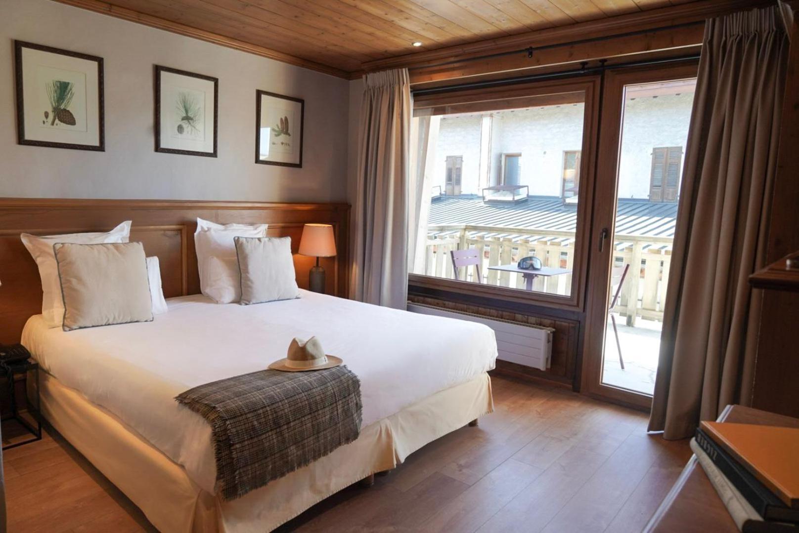 Au Vieux Moulin Hotell Megève Exteriör bild