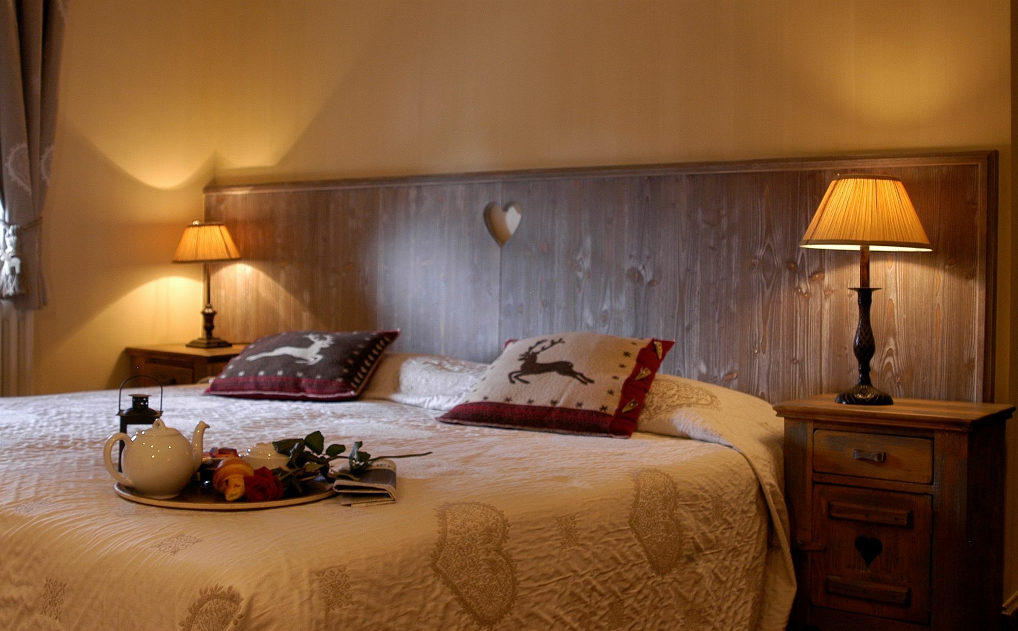 Au Vieux Moulin Hotell Megève Exteriör bild