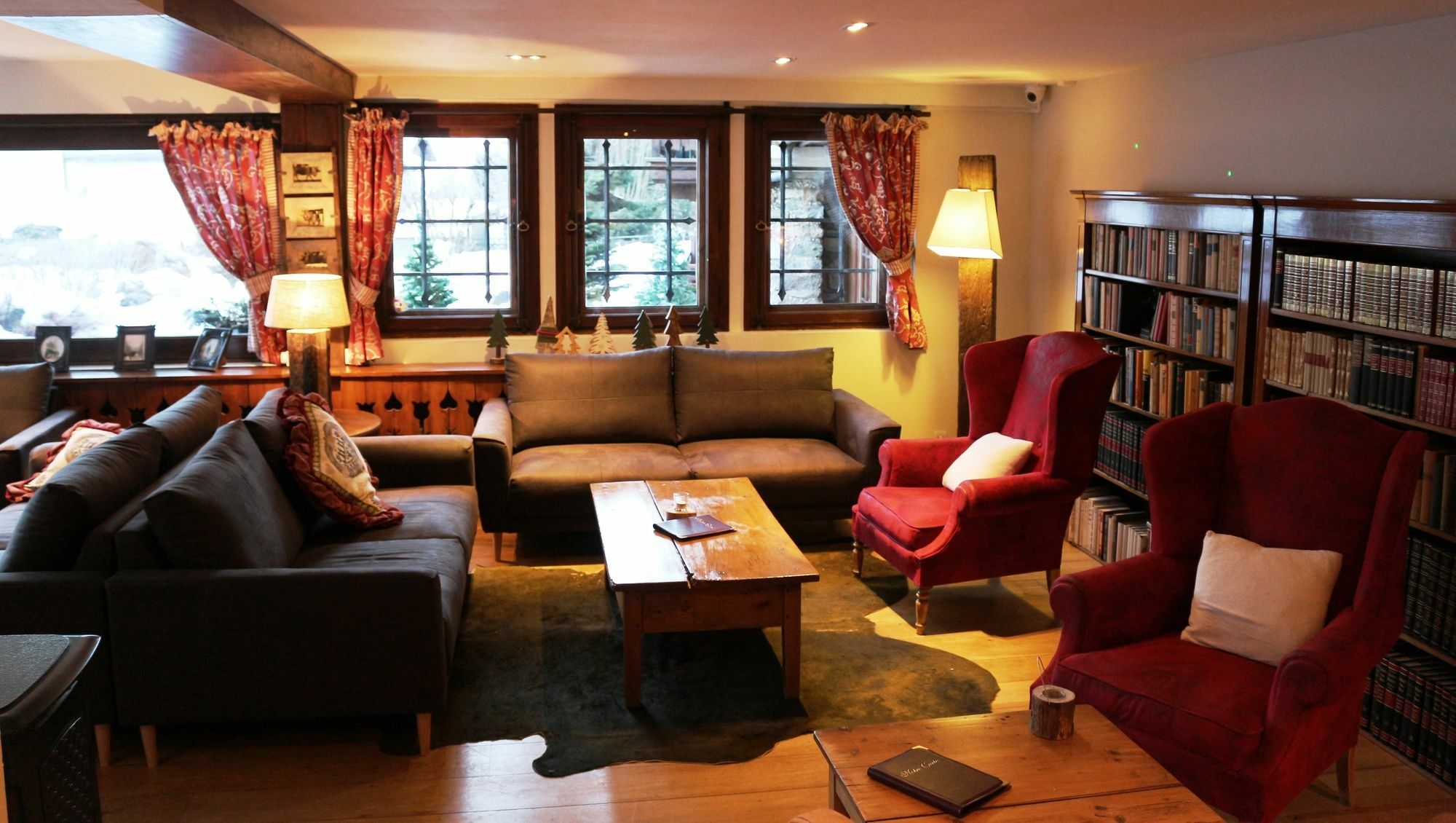 Au Vieux Moulin Hotell Megève Exteriör bild